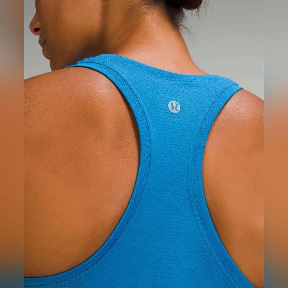 Lululemon Swiftly Tech Racerback Tank Top 2.0 *Hip Length (Poolside) Size 12_4